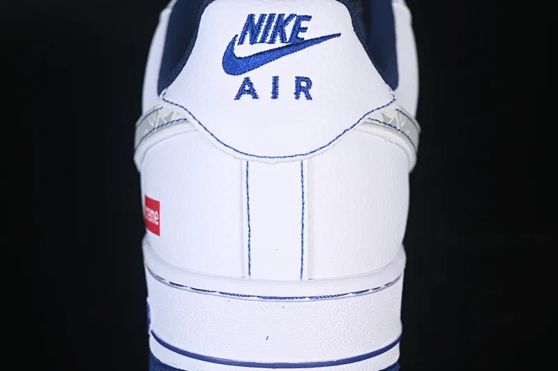 All categories Nk Air Force 1 Air Force series Nk Air Force 1 Low Air Force low top Nike Air Force 1'07 Low Supreme joint gray hook blue pig eight Air Force 1 low top casual sneakers XZ6188-187
